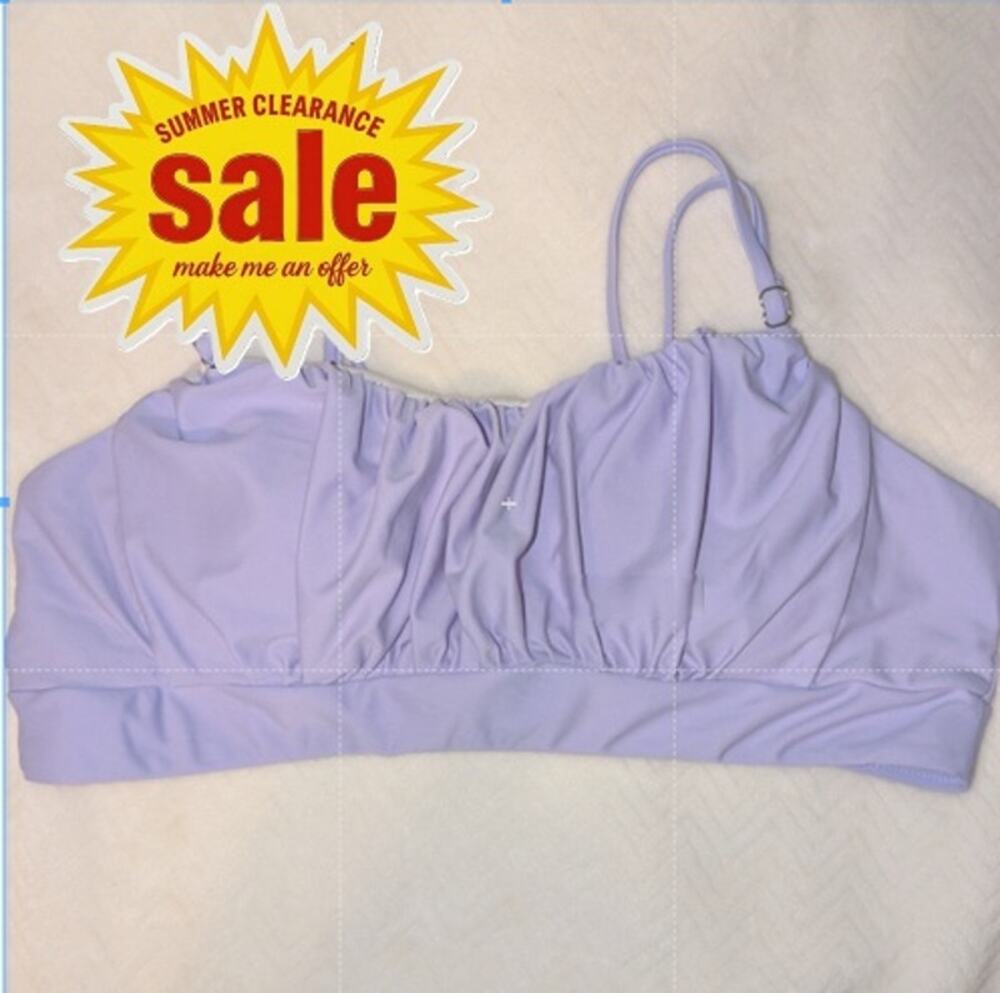 Women's Swimsuit Top Size L  SUMMER CLEARANCE SALE - MAKE ME AN OFFER!!